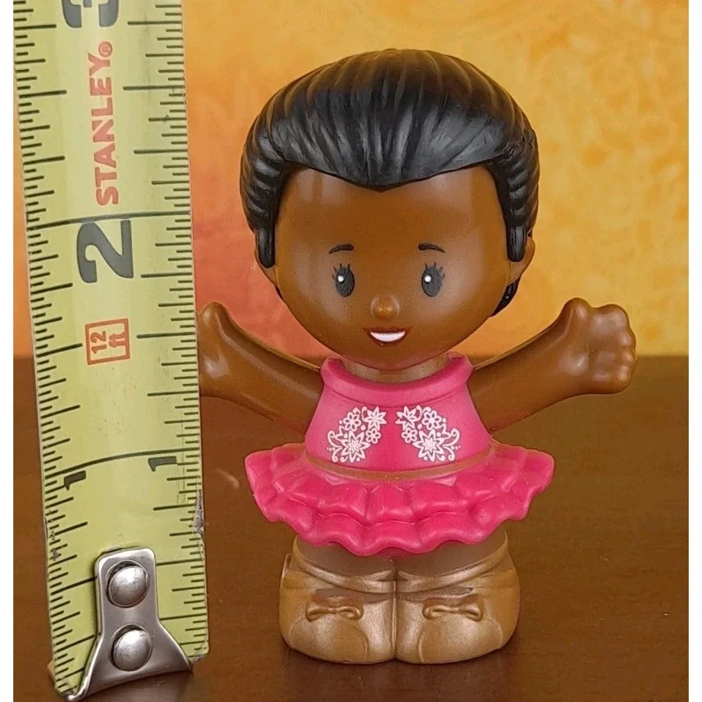Fisher Price Little People  BARBIE African American  Girl Ballerina 2022